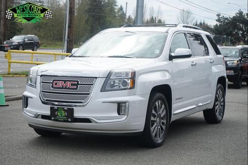 white 2016 GMC Terrain Denali
