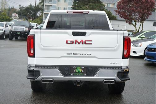 Summit White 2021 GMC Sierra 1500 SLT