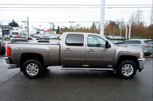 brown 2013 Chevrolet Silverado 3500 LTZ