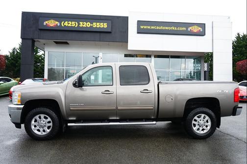 brown 2013 Chevrolet Silverado 3500 LTZ