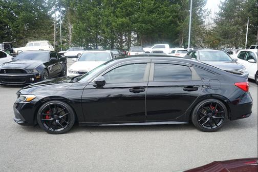 Crystal Black Pearl 2022 Honda Civic Si Base