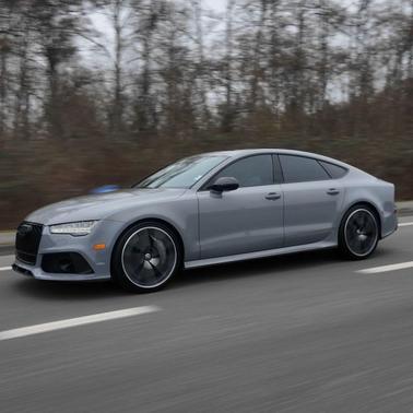 gray 2016 Audi RS 7 4.0T Prestige