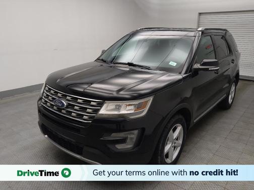 Shadow Black 2017 Ford Explorer XLT