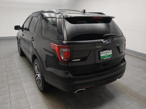 White Platinum Metallic Tri-Coat 2017 Ford Explorer sport