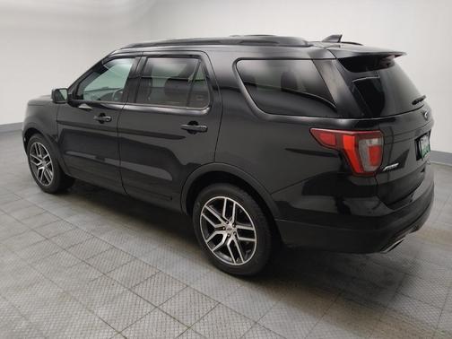 White Platinum Metallic Tri-Coat 2017 Ford Explorer sport
