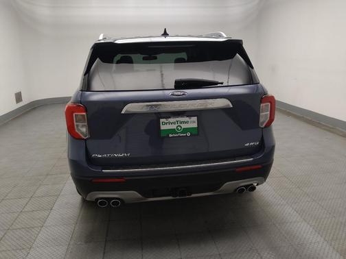 Infinite Blue Metallic Tinted Clearcoat 2021 Ford Explorer Platinum