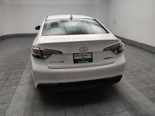 Diamond White Pearl 2016 Hyundai SONATA Hybrid SE