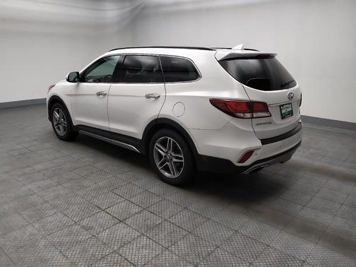 Monaco White 2017 Hyundai SANTA FE Limited Ultimate