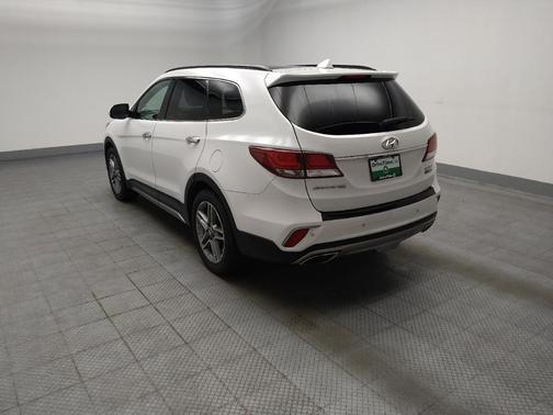 Monaco White 2017 Hyundai SANTA FE Limited Ultimate