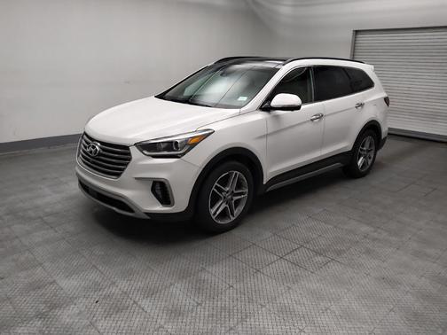 Monaco White 2017 Hyundai SANTA FE Limited Ultimate