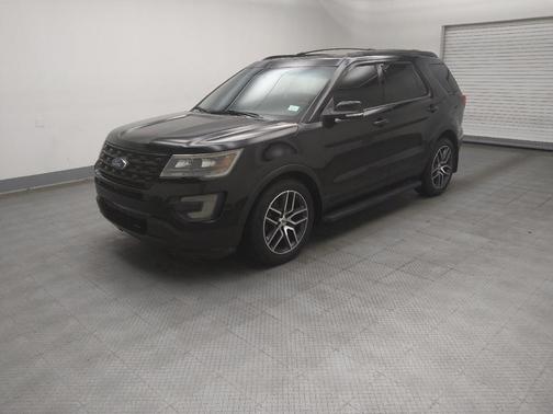 Ruby Red Metallic Tinted Clearcoat 2017 Ford Explorer sport