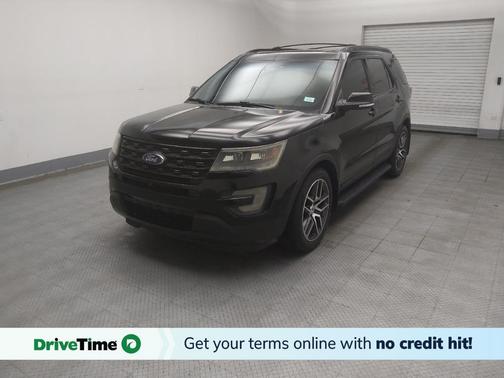 Ruby Red Metallic Tinted Clearcoat 2017 Ford Explorer sport