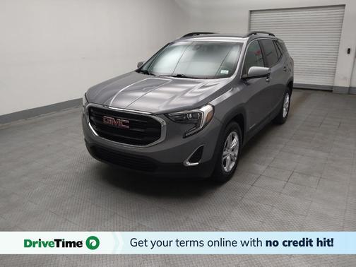 Satin Steel Metallic 2021 GMC Terrain SLE