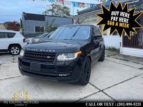 2016 Land Rover Range Rover 3.0L Turbocharged Diesel Td6