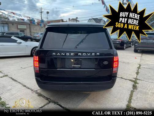 2016 Land Rover Range Rover 3.0L Turbocharged Diesel Td6