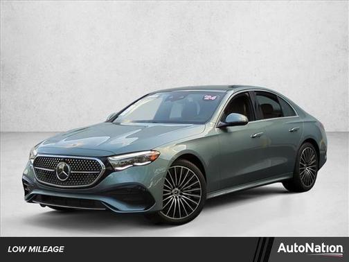 Verde Silver Metallic 2024 Mercedes-Benz E-Class 4MATIC