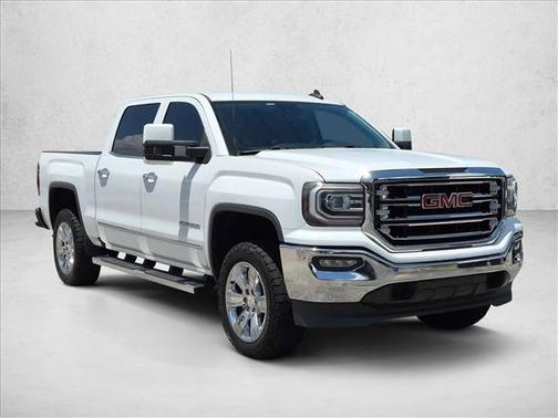 Summit White 2018 GMC Sierra 1500 SLT