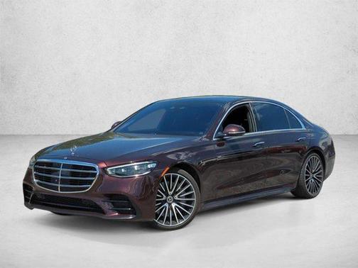 Rubellite Red 2021 Mercedes-Benz S-Class 4MATIC