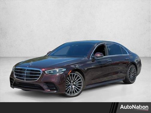 Rubellite Red 2021 Mercedes-Benz S-Class 4MATIC