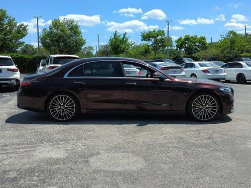 Rubellite Red 2021 Mercedes-Benz S-Class 4MATIC