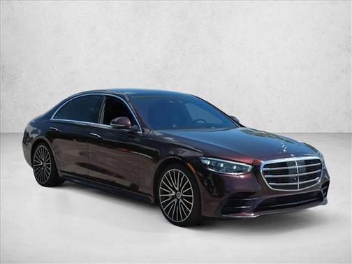 Rubellite Red 2021 Mercedes-Benz S-Class 4MATIC