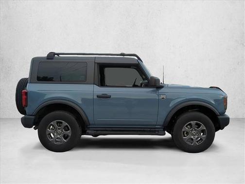 Azure Gray Metallic Tri-Coat 2024 Ford Bronco Big Bend