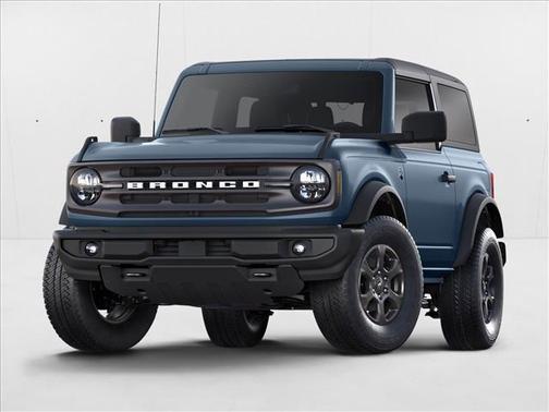 Azure Gray Metallic Tri-Coat 2024 Ford Bronco Big Bend