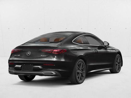 Obsidian Black Metallic 2026 Mercedes-Benz CLE 300 4MATIC Coupe