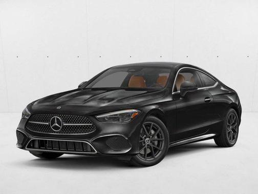 Obsidian Black Metallic 2026 Mercedes-Benz CLE 300 4MATIC Coupe