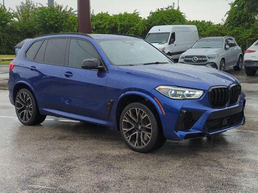 Marina Bay Blue Metallic 2021 BMW X5 M Base