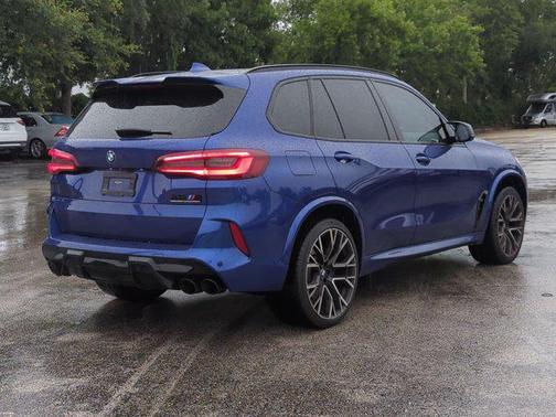 Marina Bay Blue Metallic 2021 BMW X5 M Base