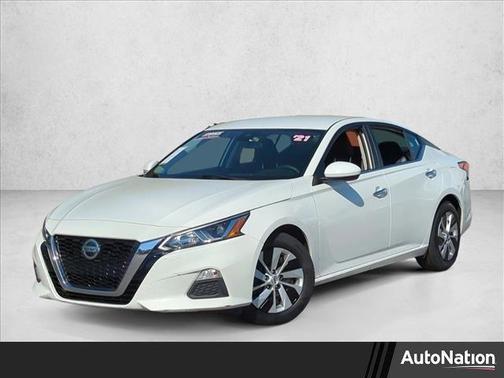 Glacier White 2021 Nissan Altima S FWD