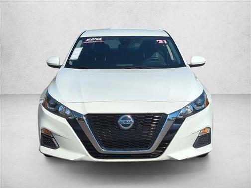 Glacier White 2021 Nissan Altima S FWD