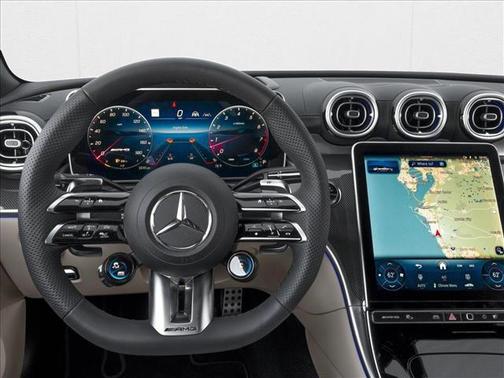 MANUFAKTUR Moonlight White Metallic 2026 Mercedes-Benz AMG CLE 53 4MATIC+