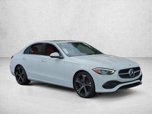 Polar White 2026 Mercedes-Benz C-Class C 300