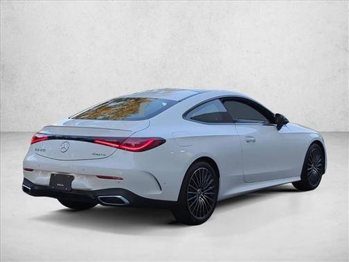Polar White 2026 Mercedes-Benz CLE 300 4MATIC Coupe