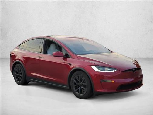 Ultra Red 2023 Tesla Model X Standard Range
