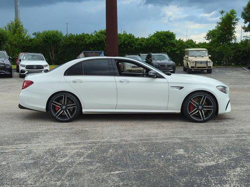 Polar White 2019 Mercedes-Benz AMG E 63 S 4MATIC