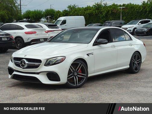 Polar White 2019 Mercedes-Benz AMG E 63 S 4MATIC