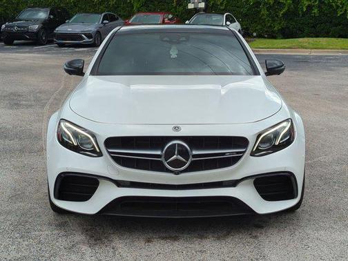 Polar White 2019 Mercedes-Benz AMG E 63 S 4MATIC