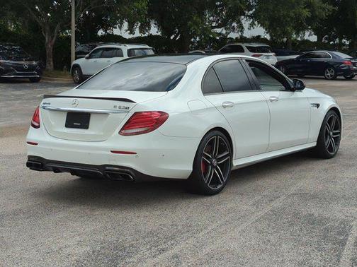 Polar White 2019 Mercedes-Benz AMG E 63 S 4MATIC