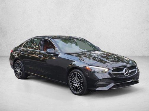Black 2023 Mercedes-Benz C-Class Sedan