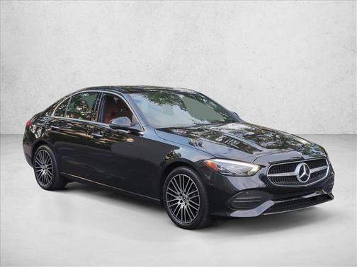 Black 2023 Mercedes-Benz C-Class Sedan