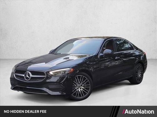 Black 2023 Mercedes-Benz C-Class Sedan