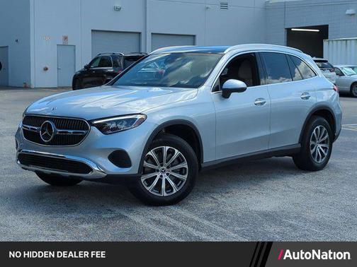 Cirrus Silver Metallic 2024 Mercedes-Benz GLC 300 4MATIC