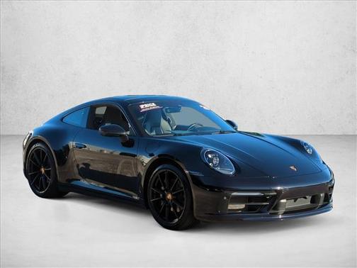 Jet Black Metallic 2022 Porsche 911 Carrera