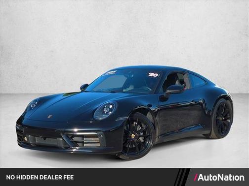Jet Black Metallic 2022 Porsche 911 Carrera