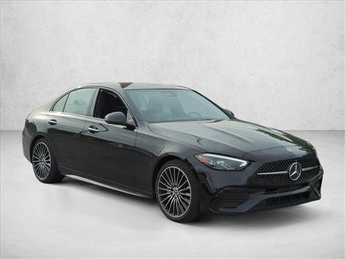 Black [Black] 2023 Mercedes-Benz C-Class Sedan
