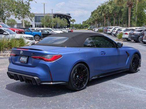 Frozen Portimao Blue Metallic 2022 BMW M4 Competition xDrive