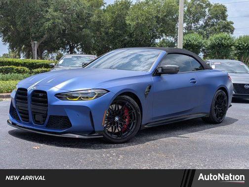Frozen Portimao Blue Metallic 2022 BMW M4 Competition xDrive